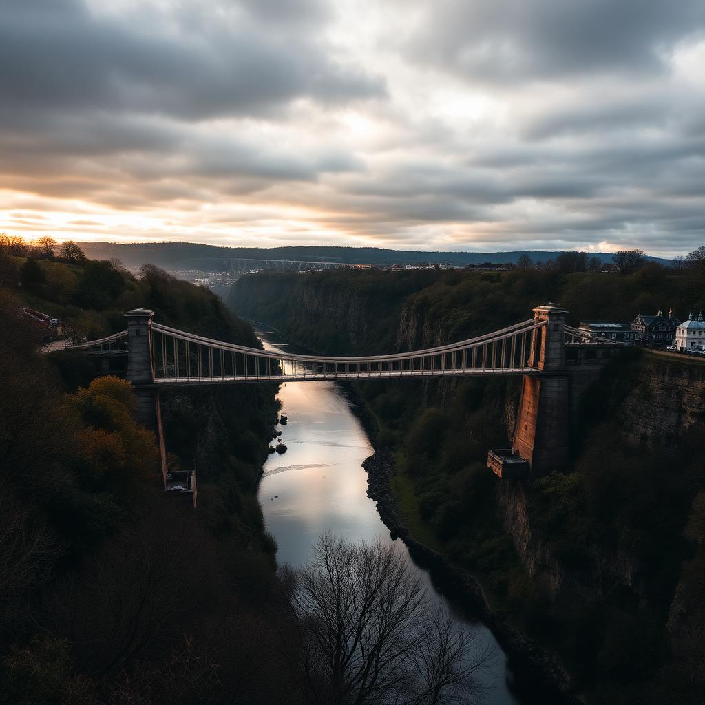 Clifton Suspension Bridge over the Avon Gorge, Bristol